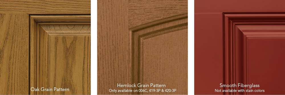 image of heritage finish on front door
